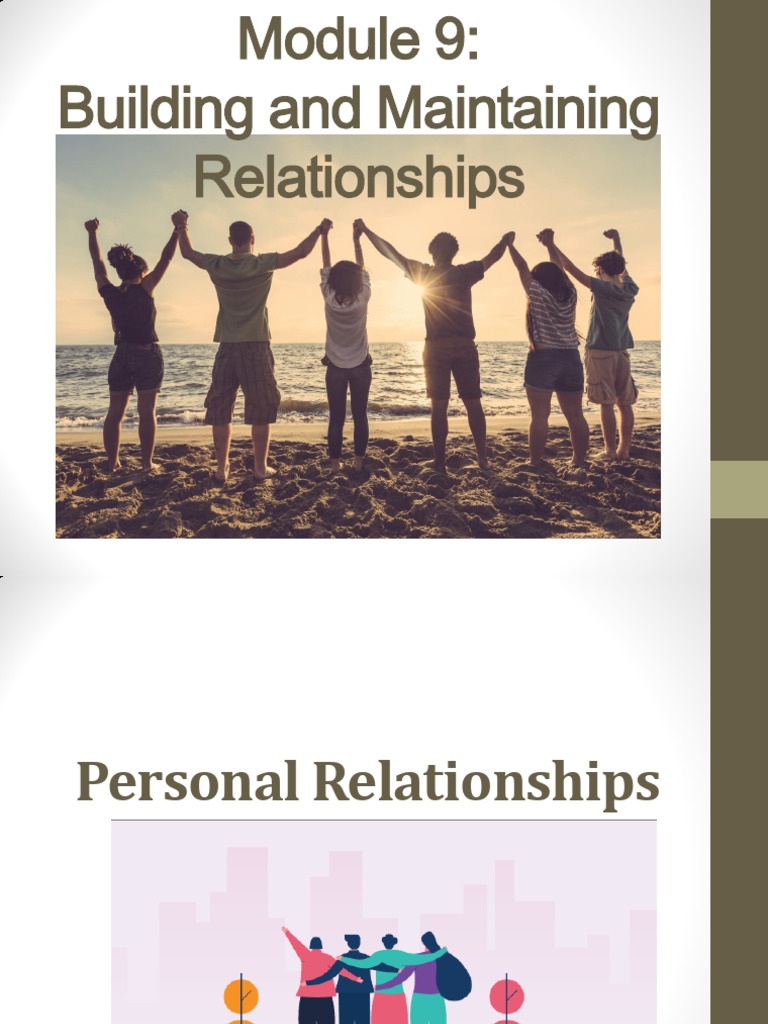Module 9 Personal Relationships | PDF | Infidelity | Love