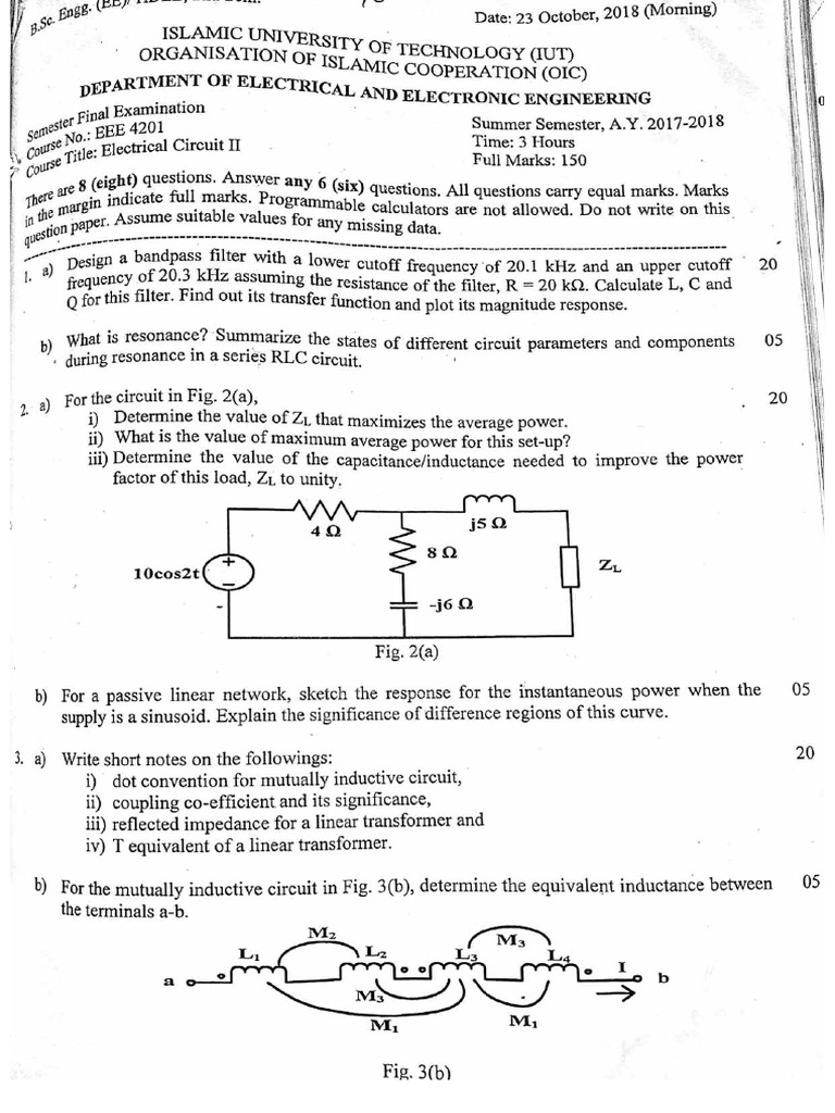 Sem Final Q of EEE CSE & Physics | PDF