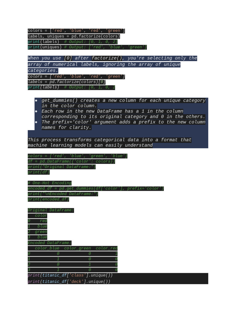 Data Encoding and Labeling | PDF | Computer Programming | Computing