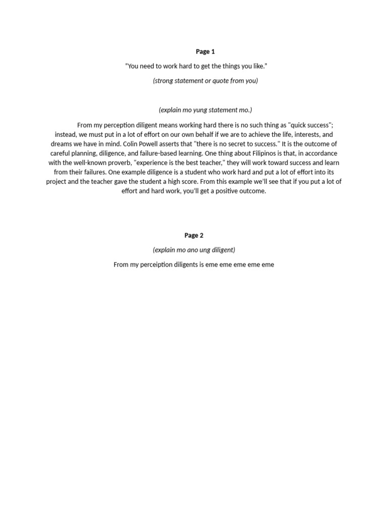 Strong Statement or Quote From You | PDF