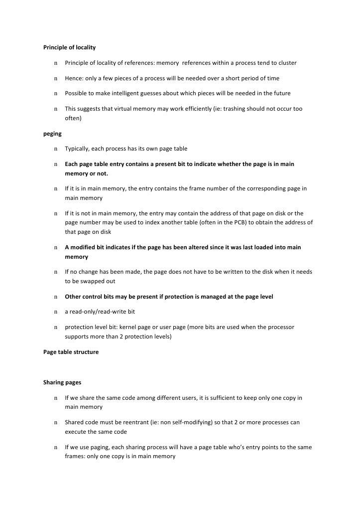 Understanding Locality and Page Tables | PDF