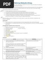 Nebulization Therapy Procedure Guide | PDF | Breathing | Respiratory System
