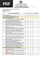 201 Files Checklist for Appointments | PDF