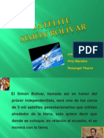 Presentación Satélite Simón Bolívar