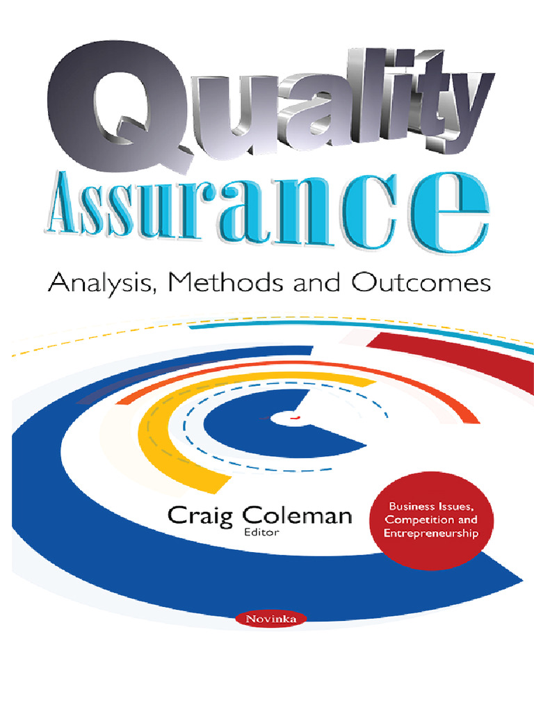 Quality Assurance Analysis Methods and Outcomes | PDF | Quality ...