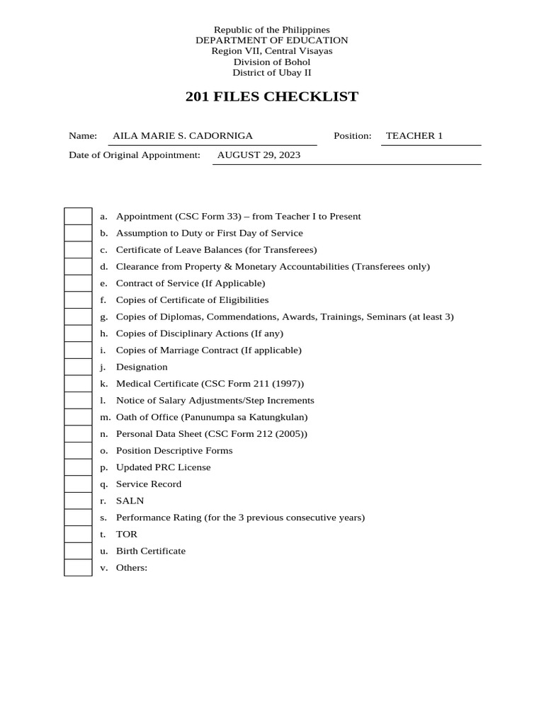 201 Profile List 2024 | PDF