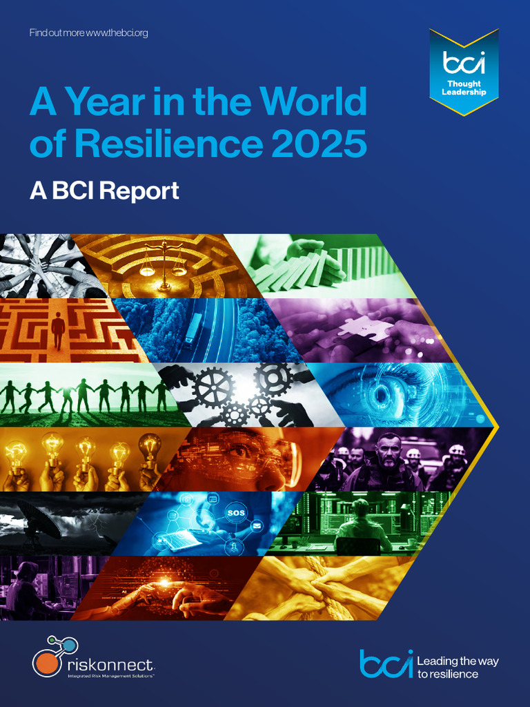 BCI A Year in The World of Resilience Report 2025 | PDF | Artificial ...