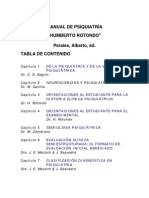 Manual de Psiquiatría "Humberto Rotondo"