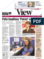 The Belleville View front page 07/12/2012