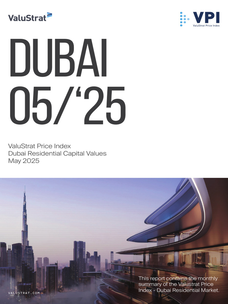 VPI Dubai Residential Values - MAY 2025 | PDF | Dubai | United Arab ...