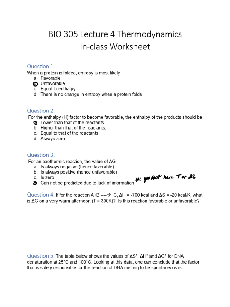 Lecture 4 - Thermodynamics 2 | PDF
