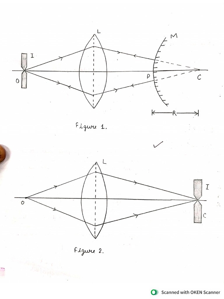 Experiment No 9 Class 12 Convex Mirror by Convex Lens | PDF