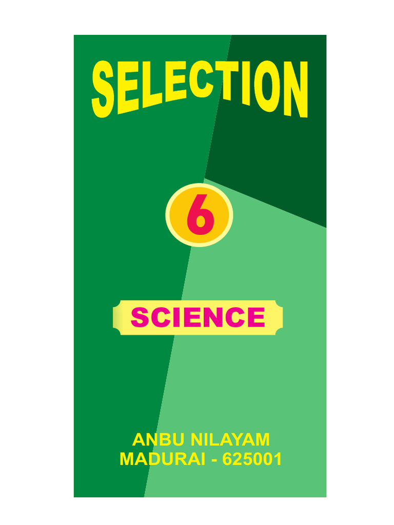 6th Standard Science Full Term Study Material English Medium PDF ...