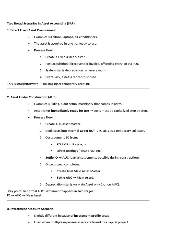 Asset Accounting | PDF | Depreciation | Book Value