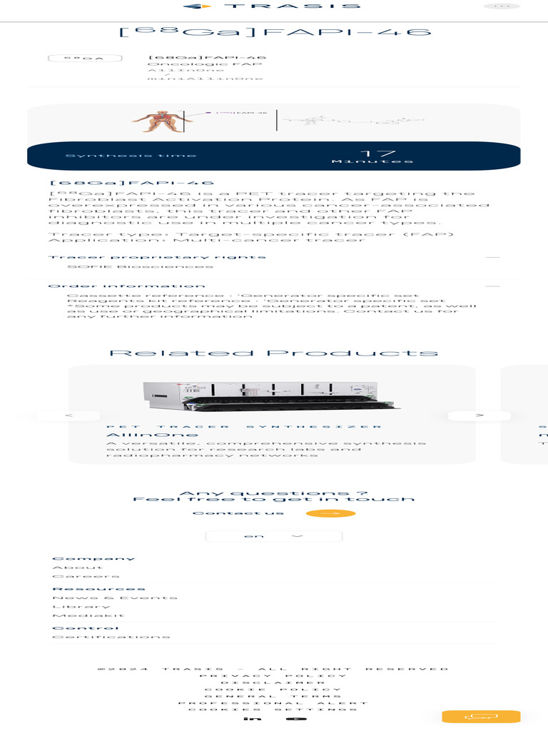 (68ga) FAPI-46 Trasis | PDF