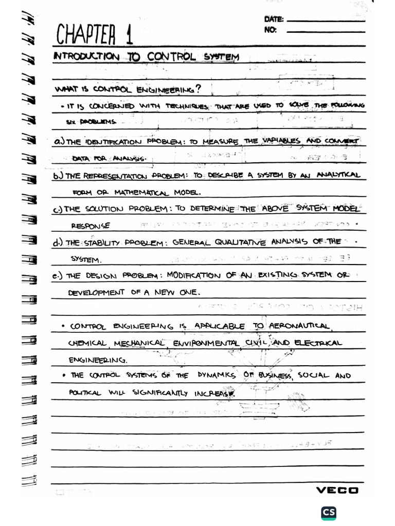 Controls Chapter 1-2 | PDF