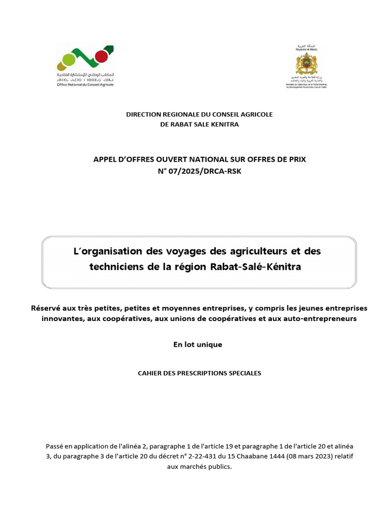 Ao - 07 - 2025 - Drca-Rsk - Voy - CPS | PDF | Impôts | Assurance