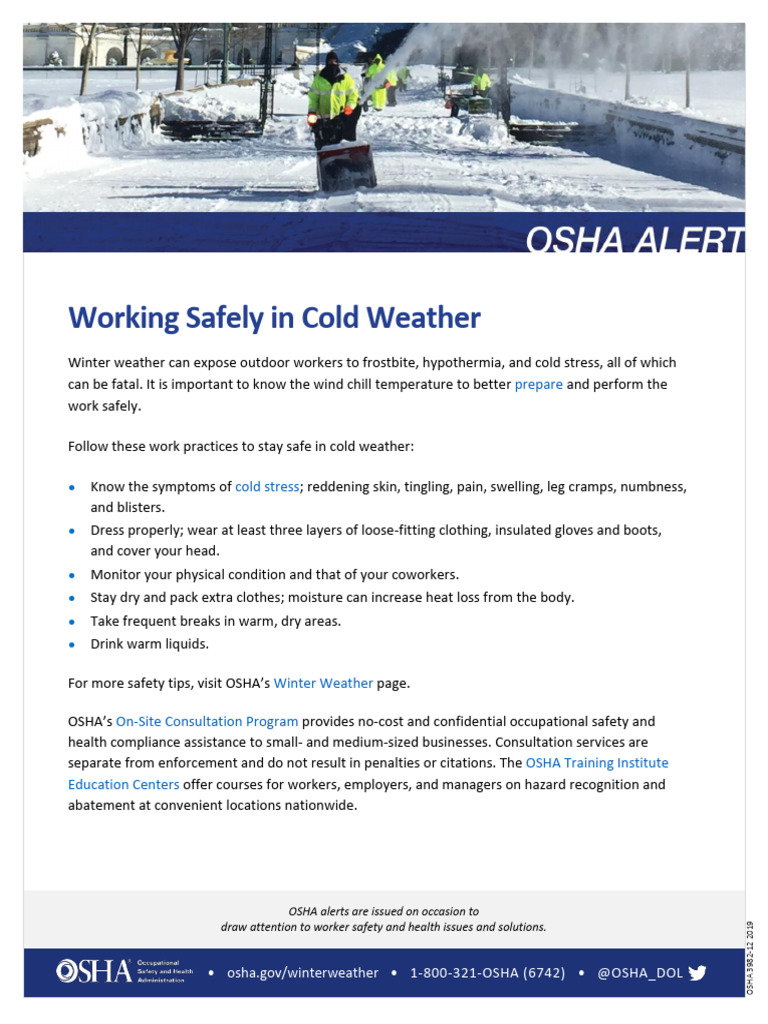 Osha 3982 | PDF