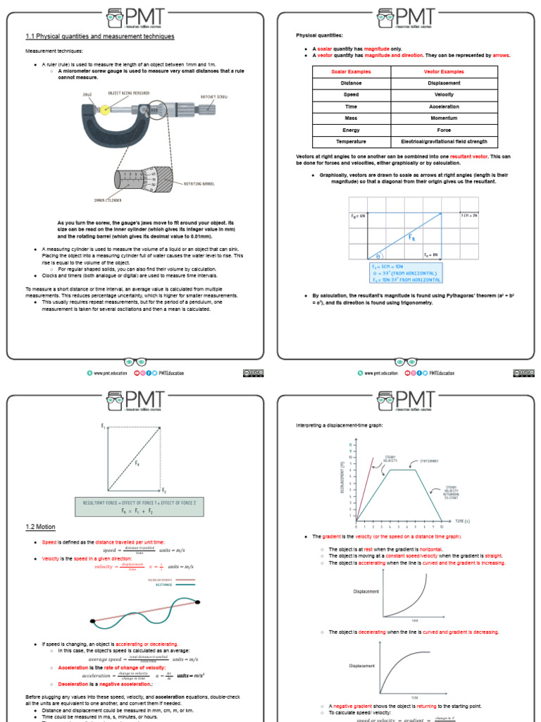 Motion, Force and Energy | PDF | Acceleration | Force