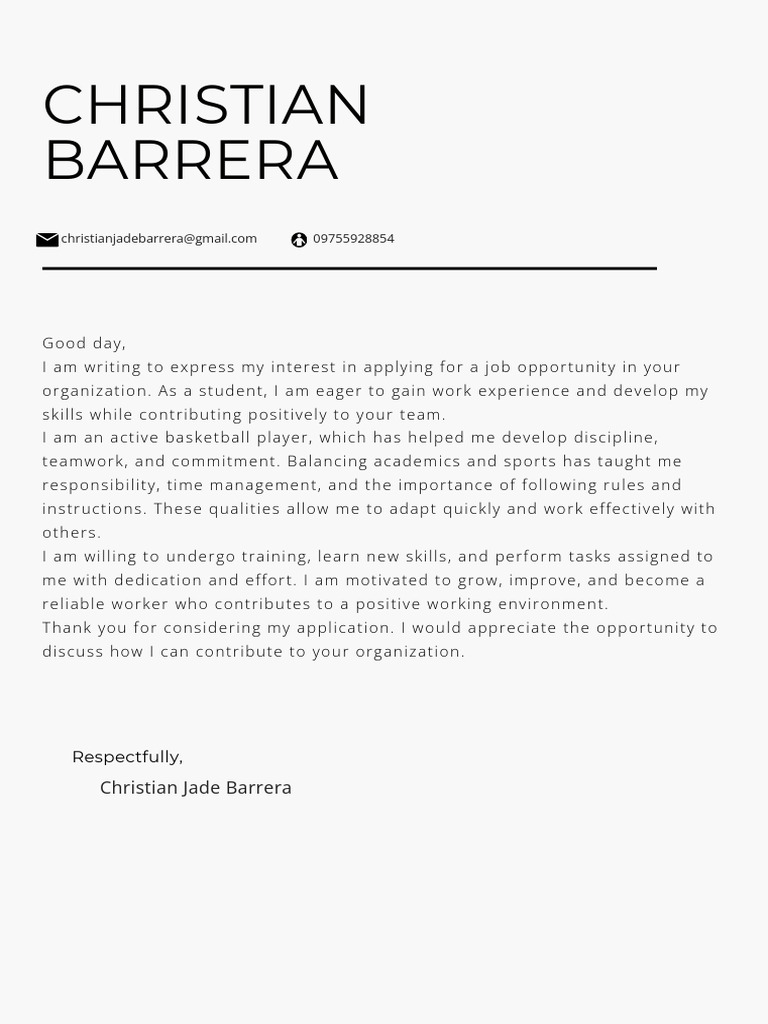 Black and White Minimalist Industrialist Software Engineer Job ...