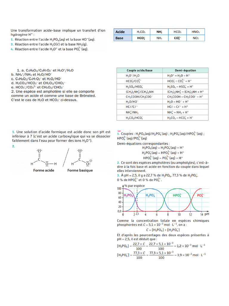 Correction Des Exercices Chapitre 4 | PDF