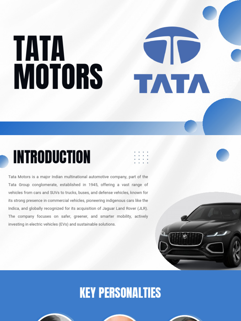 TAta Motors - 20260118 - 194958 - 0000 | PDF | Car | Automotive Industry