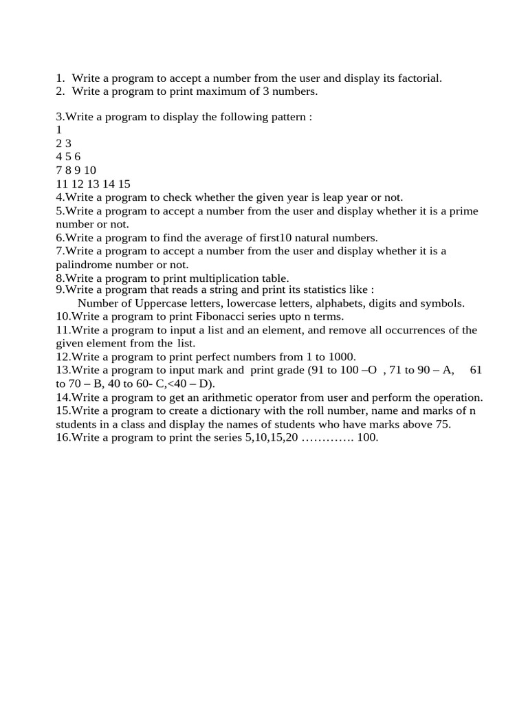 STD 11 Practical QP | PDF