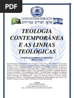 TEOLOGIA CONTEMPORÂNEA E AS LINHAS TEOLÓGICAS
