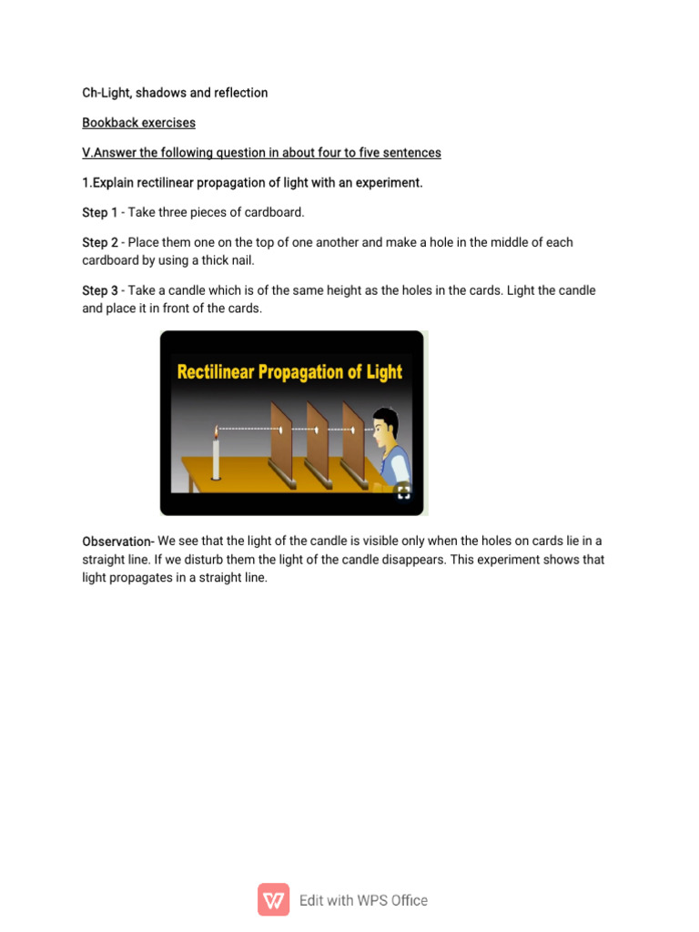 Phisics Light Book Back | PDF