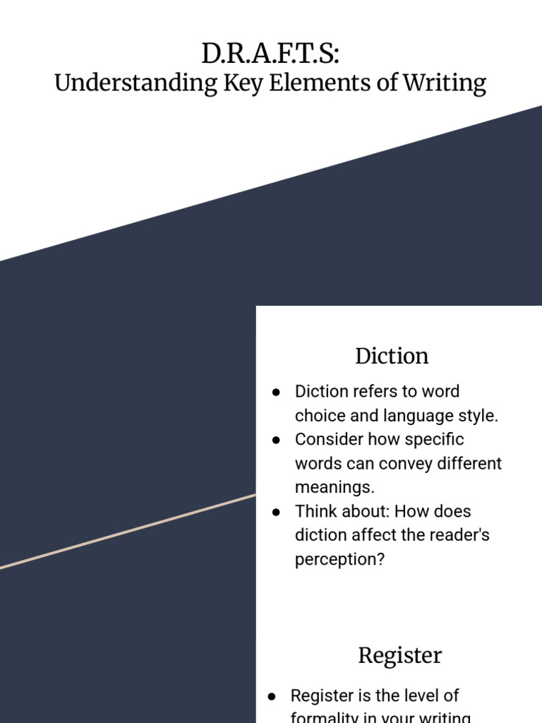 DRAFTS and Conventions of Writing | PDF | Narrative | Narration