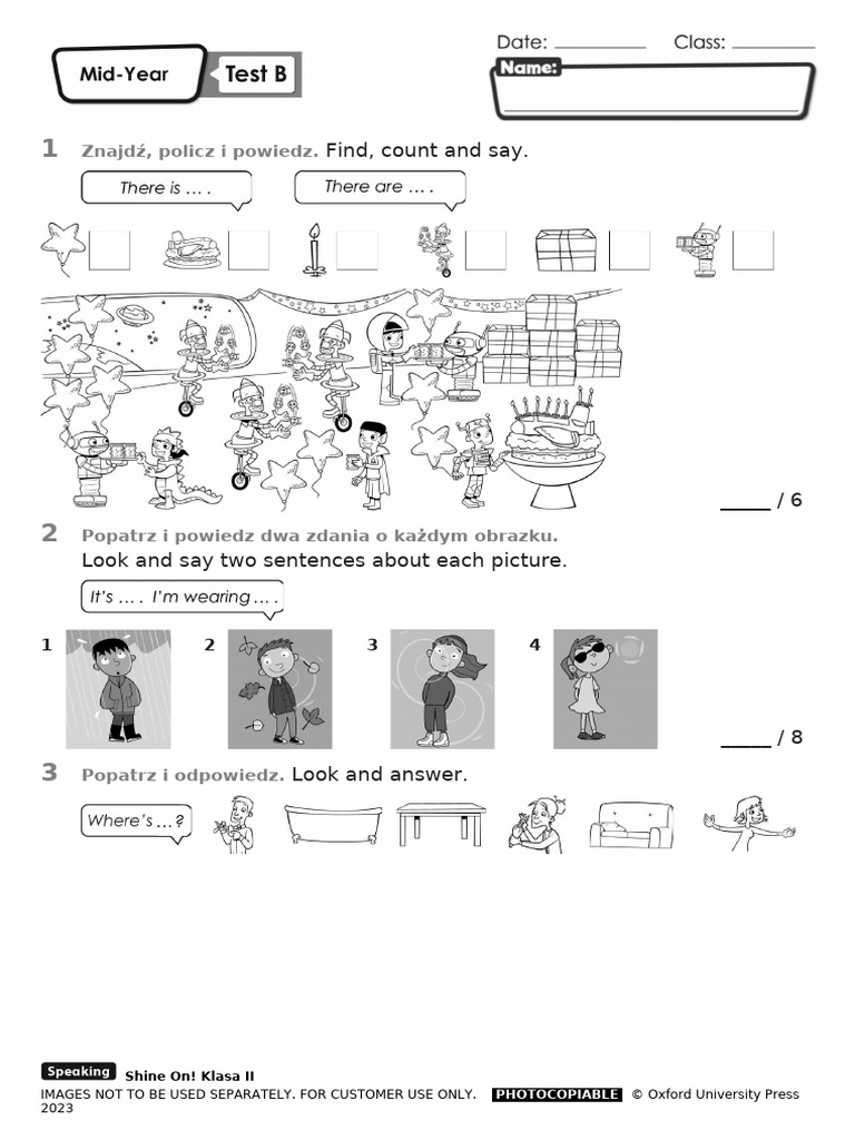 06 SOP2 MY Speaking Tests B | PDF
