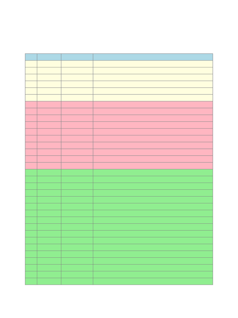 New Study Timetable Jan Feb | PDF