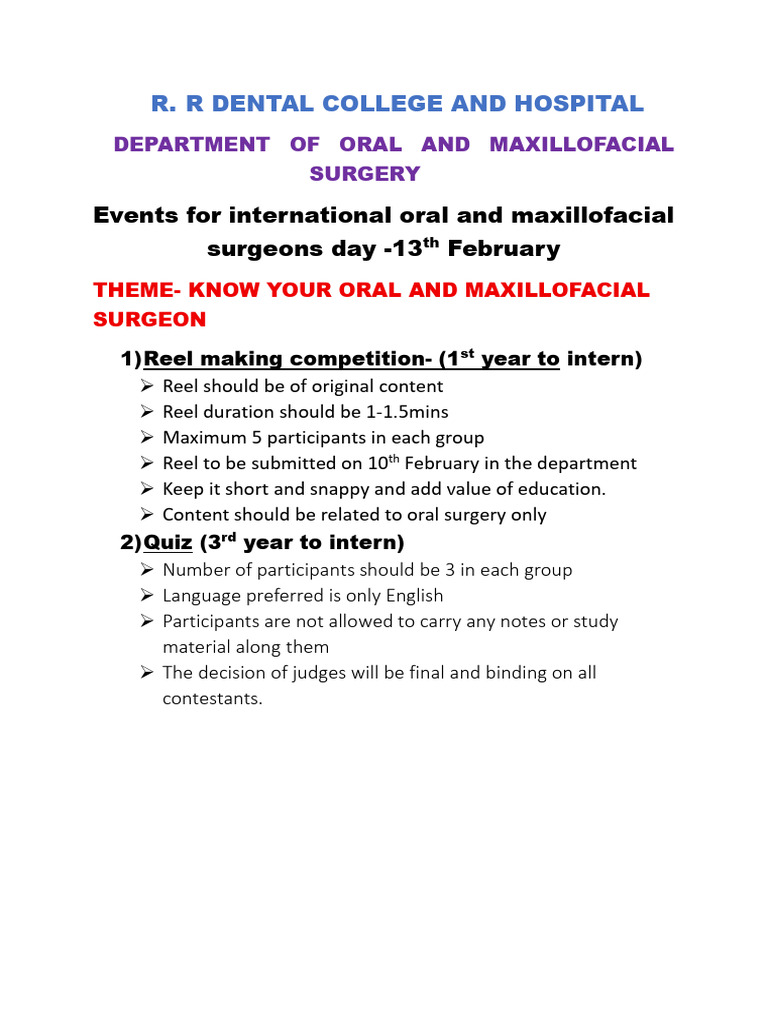 13 Feb Oral Surgey | PDF