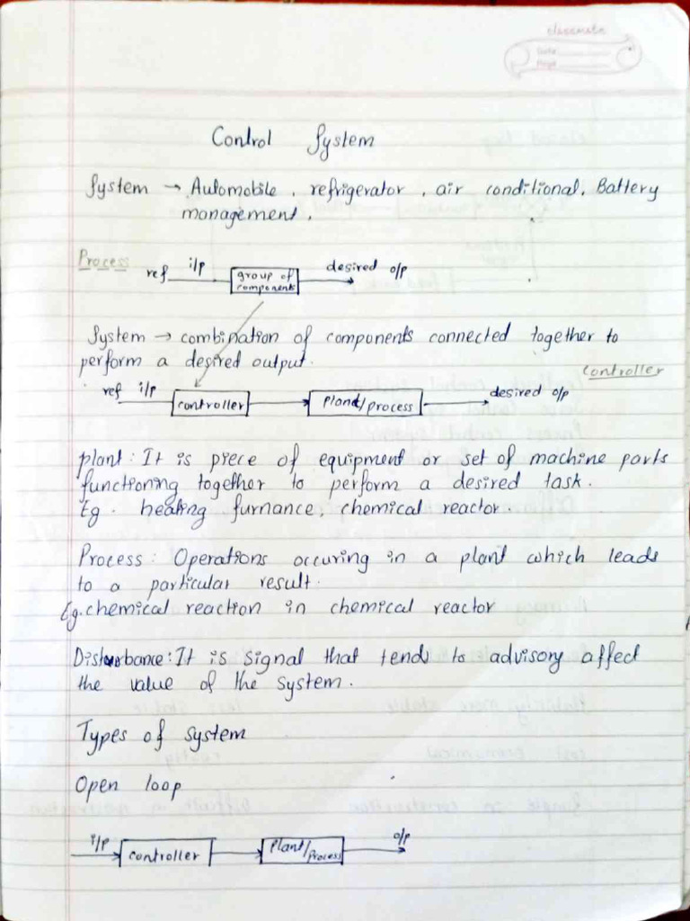 Control System | PDF
