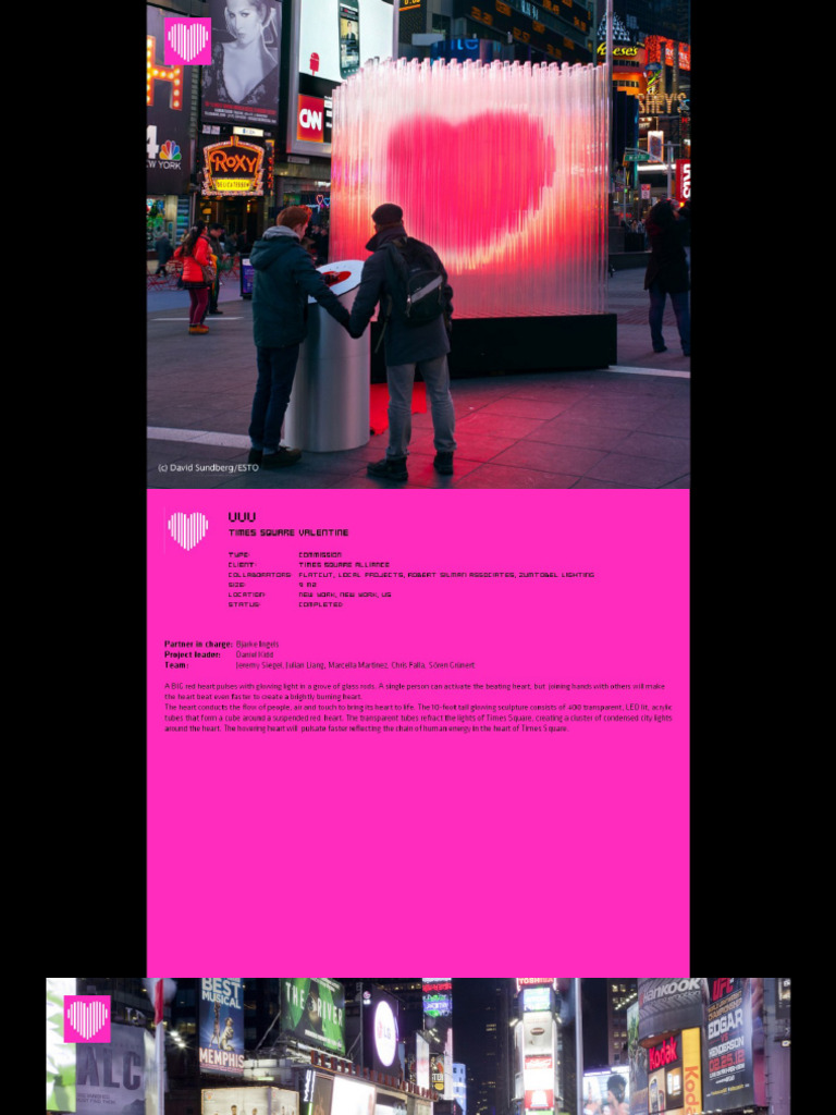 Times Square Urlentine | PDF