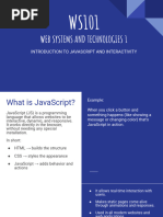 JavaScript Tutorial at W3Schools | PDF | Java Script | J Query