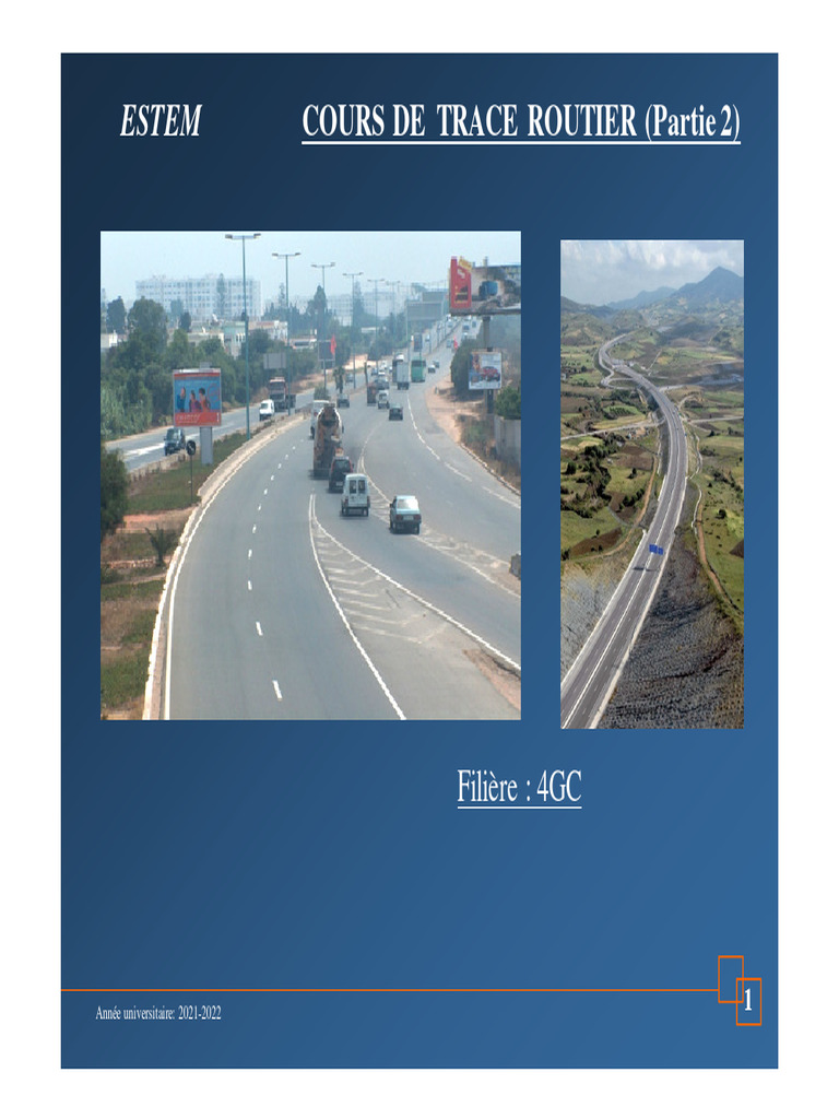 Cours Route 2 | PDF | Formes géométriques | Géométrie différentielle
