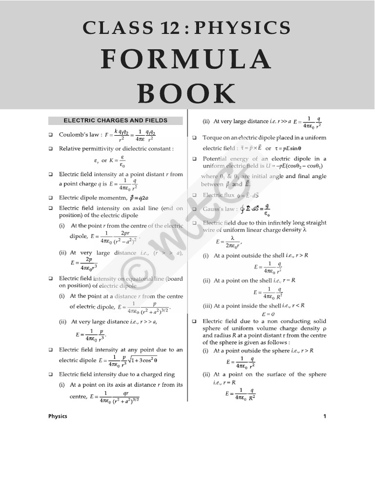 All Formulas | PDF