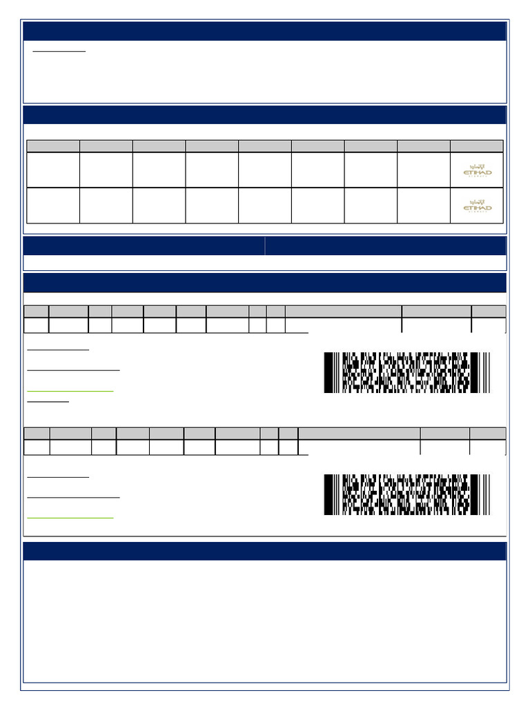 E-Ticket of Abhishek Singh Delbcn 27jan On Ey | PDF | Civil Aviation ...