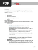 Project Report Formatting Guide | PDF | Citation | Text