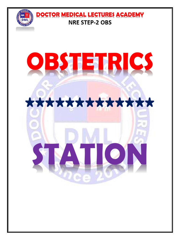 NRE Step-2 Obs Notes | PDF | Childbirth | Pregnancy
