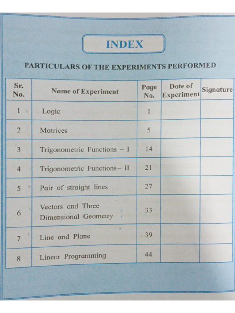 Maths 12 Practical | PDF