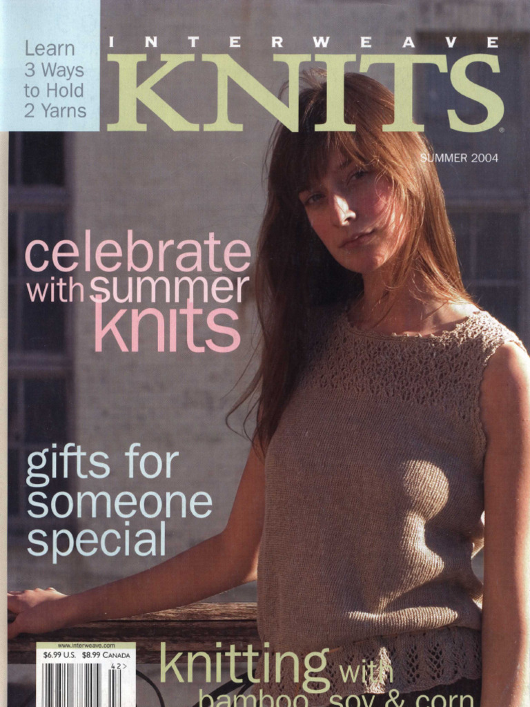 Interweave Knits Summer 2004 | PDF