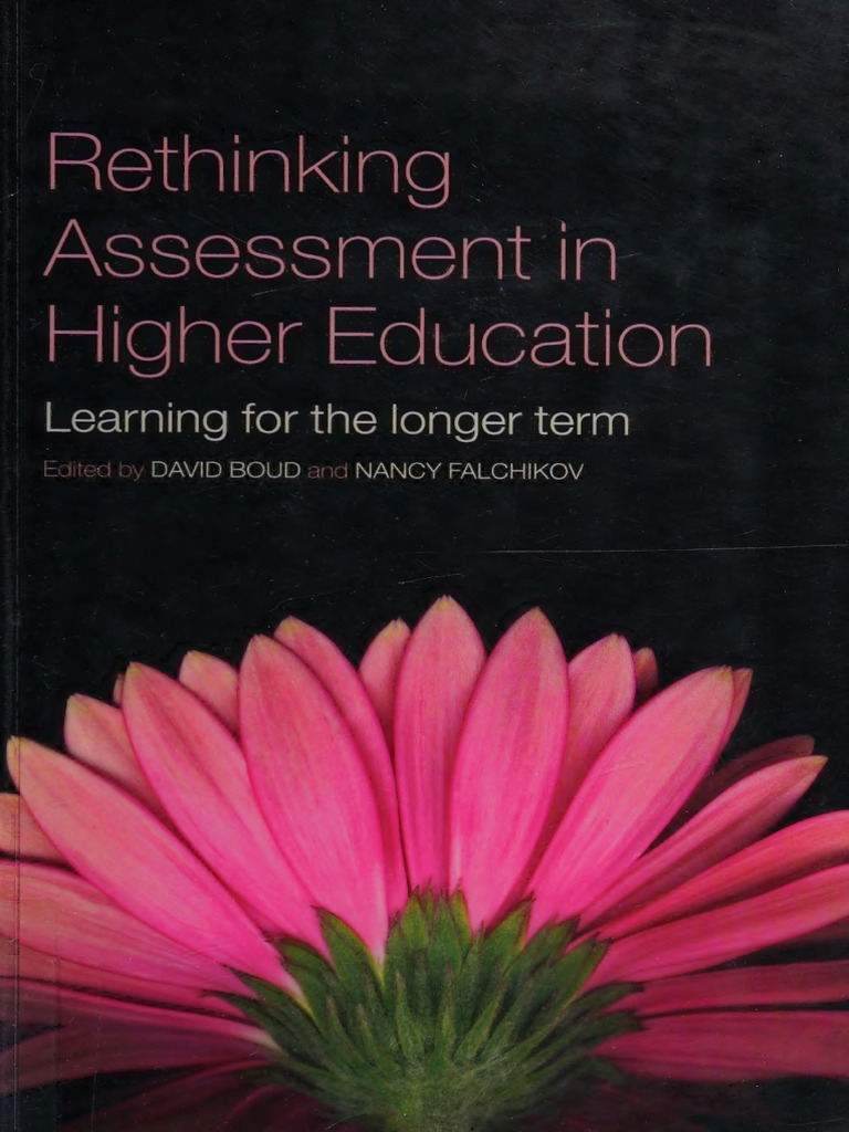 Rethinking Assessment in Higher Education Learning For The Boud | PDF ...