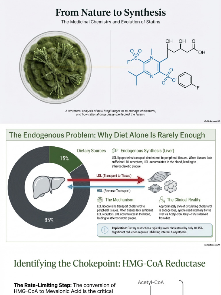 Statin Evolution From Fungi To Synthesis | PDF