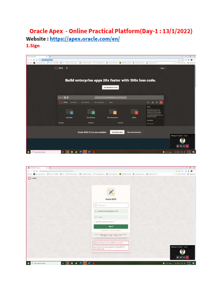 Oracle Apex | PDF
