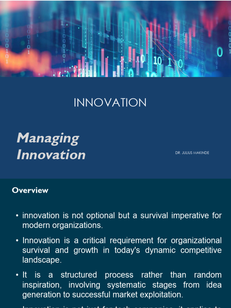 Innovation Management | PDF | Innovation | Business Model