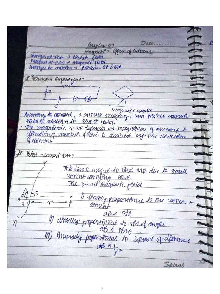 Ch-04 Physics Notes | PDF