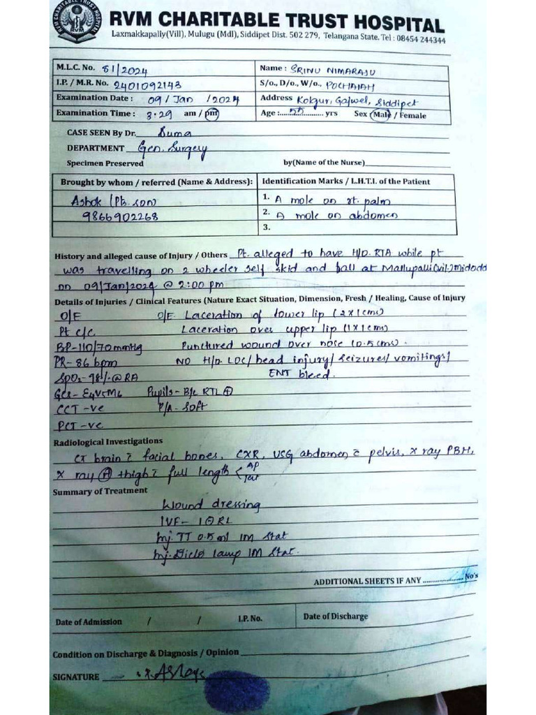 MLC Form | PDF