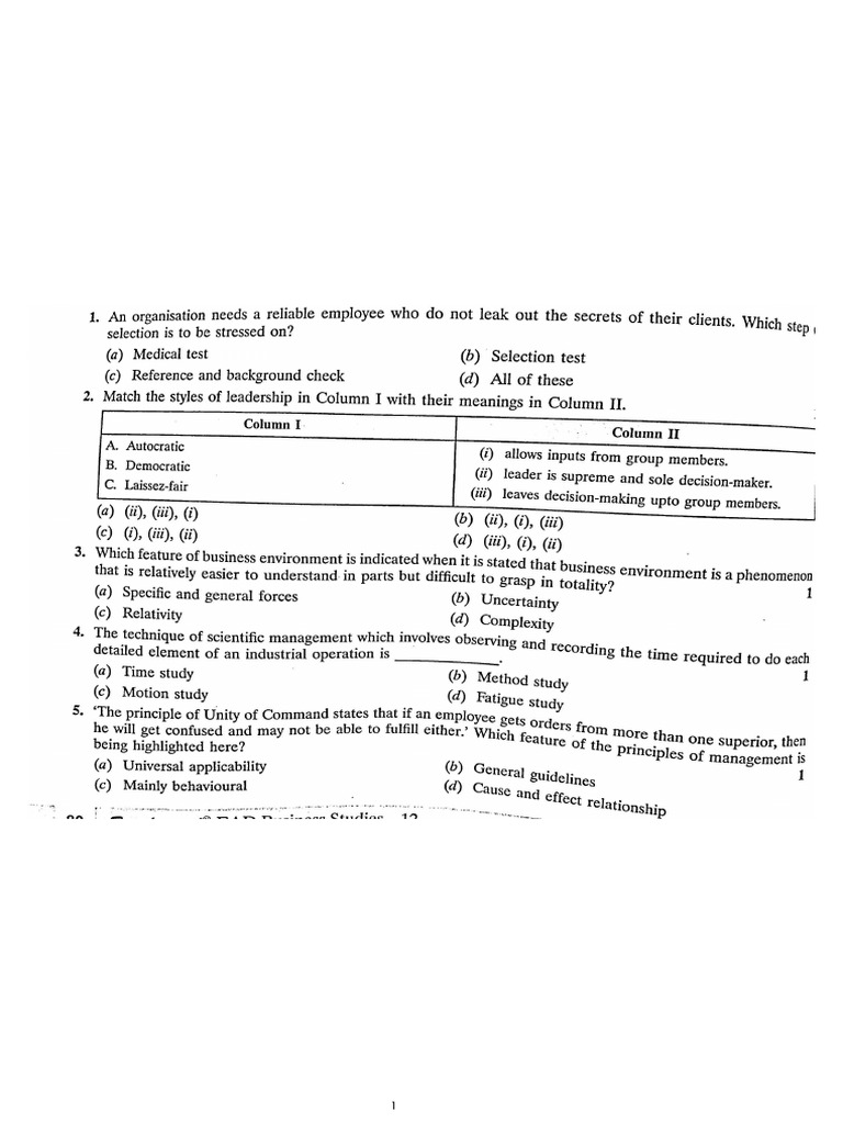 BST D01 | PDF